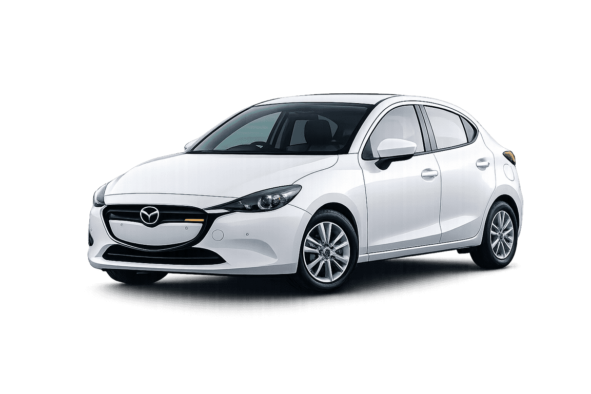 Mazda 2 rental car